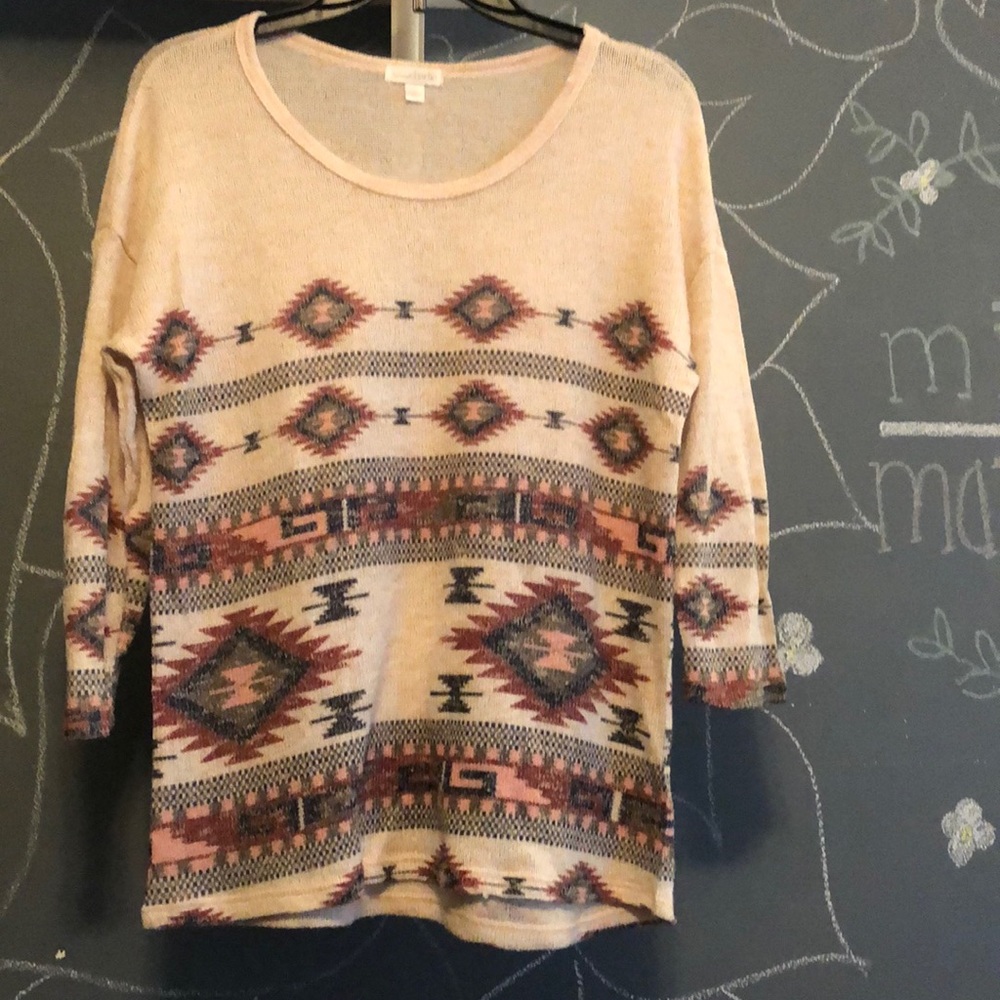 Charming Charlie Aztec Sweater